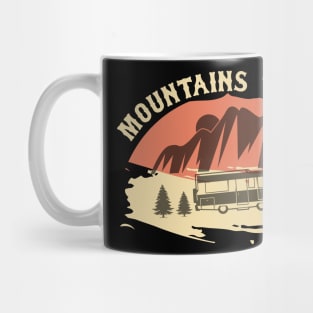 Mountains Travel Mug